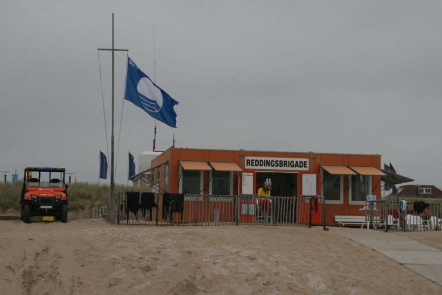 Reddingsbrigade oefend voor EK Life Saving Noordwijk