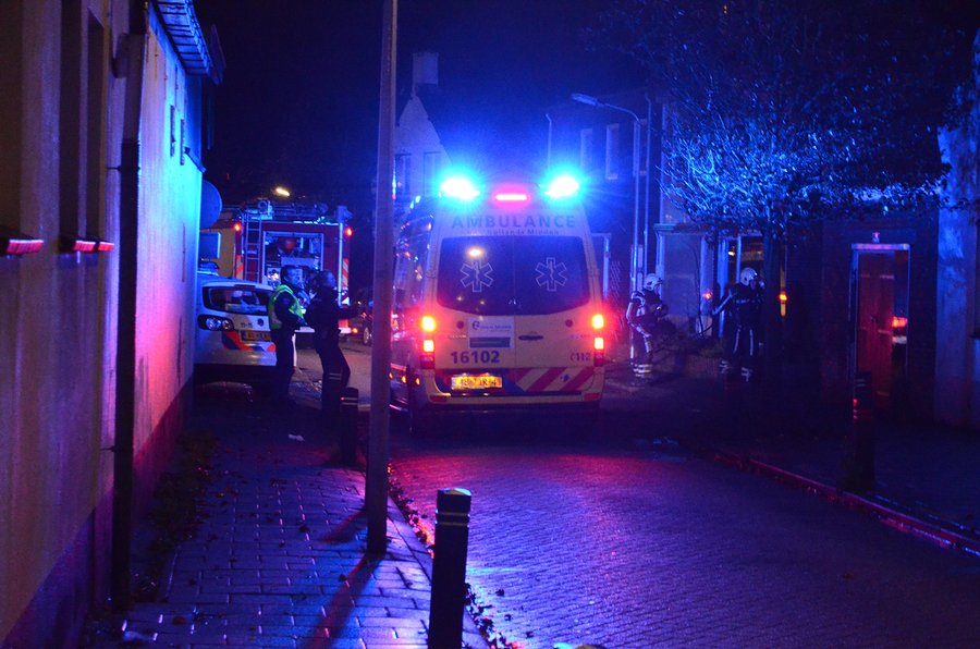 Middelbrand  Prins Bernhardstraat Voorhout