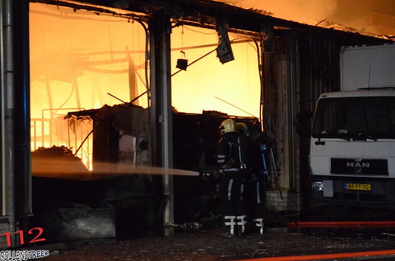 Zeer grote brand (Grip 1) Vinkenweg Rijnsburg (Foto update: 29-05)