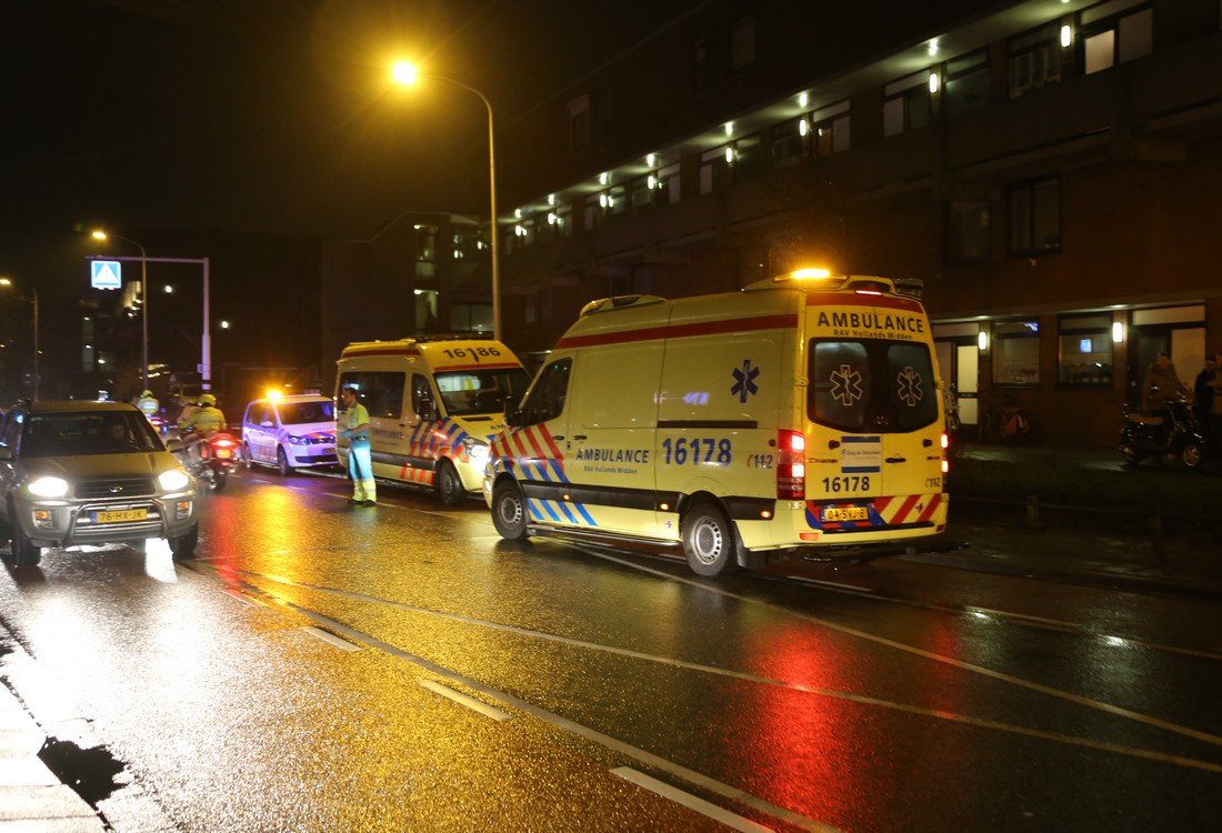 Medische noodsituatie Tramstraat Katwijk