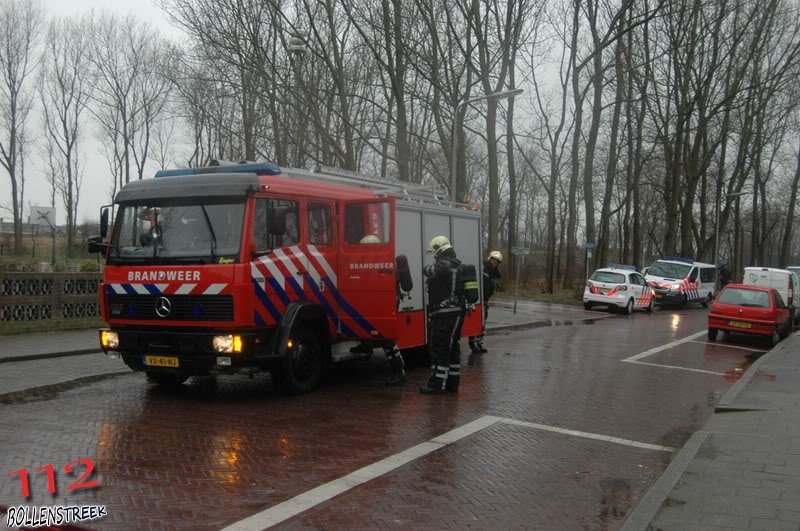 Gebouwbrand Groen van Pinstererweg Katwijk