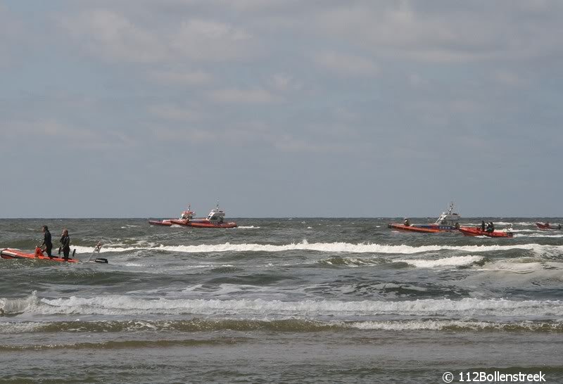 Grote zoekactie naar zwemmer Duindamseslag Noordwijk  (update)