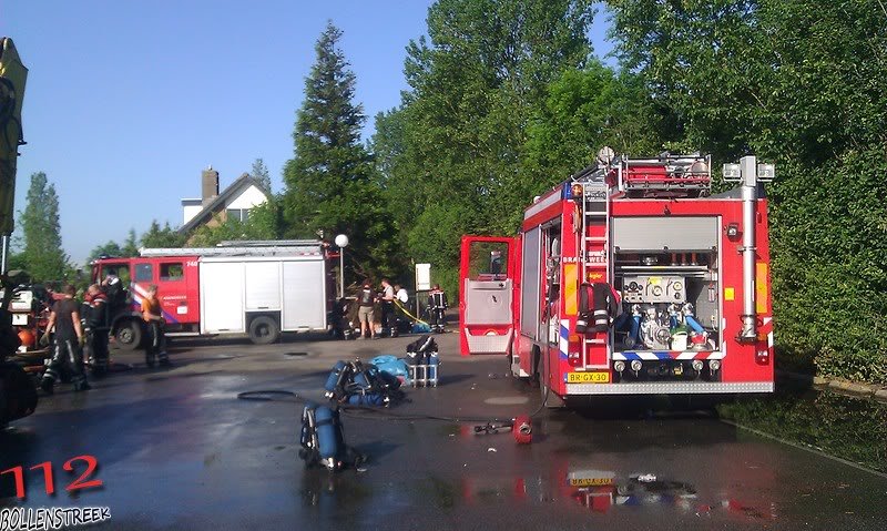 Nablussen zeer grote brand Vinkenweg Rijnsburg