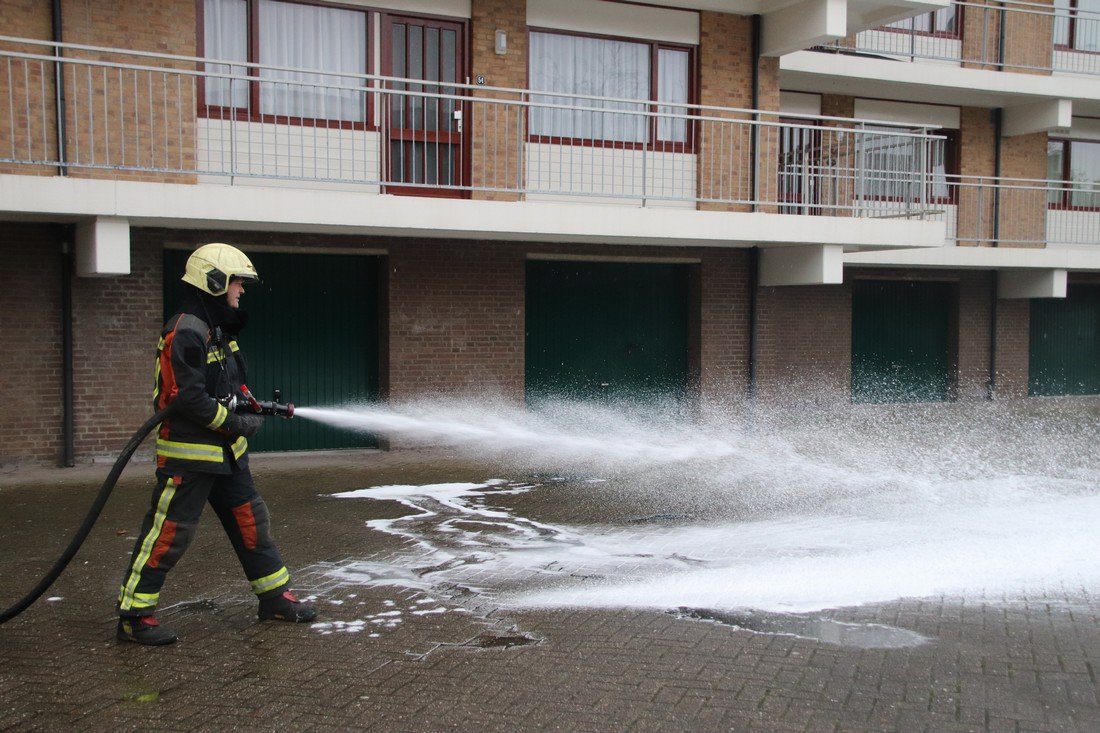 Middelbrand Graaf Florislaan Rijnsburg