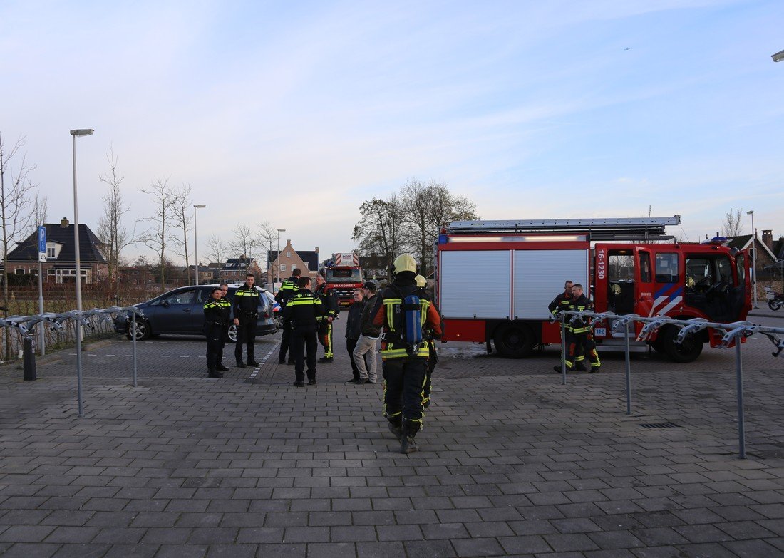 Binnenbrand bij jongerencentrum Voorhout