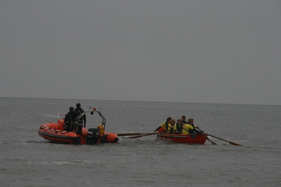 Reddingsbrigade oefend voor EK Life Saving Noordwijk