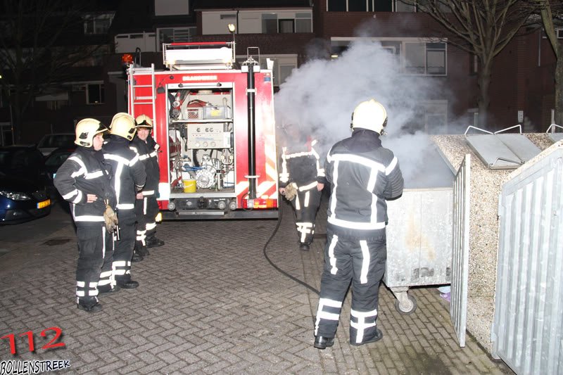 Containerbrand Pallas Katwijk