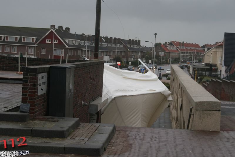 Middel hulpverlening Koningin Wilhelmia Boulevard  Noordwijk