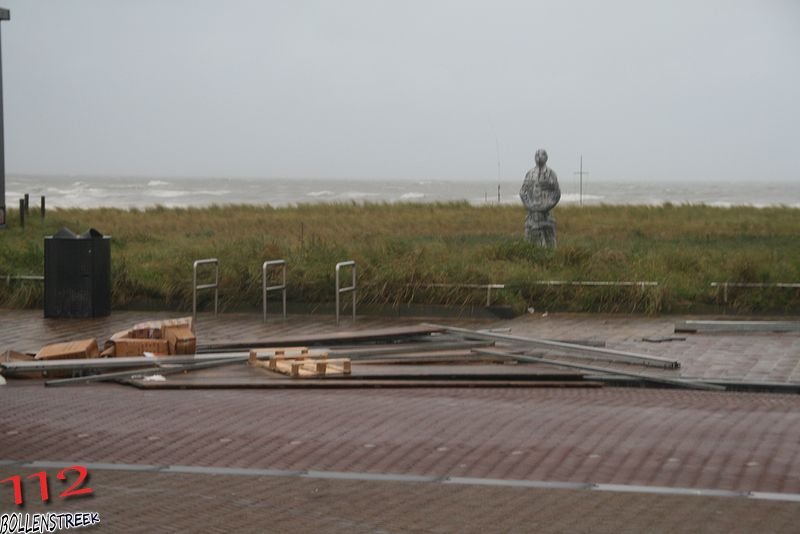 Middel hulpverlening Koningin Wilhelmia Boulevard  Noordwijk