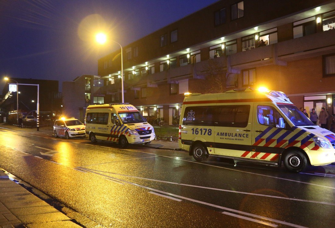 Medische noodsituatie Tramstraat Katwijk