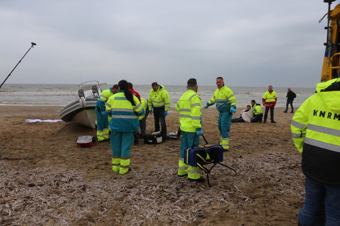 Oefening Springtij hulpdiensten op het strand