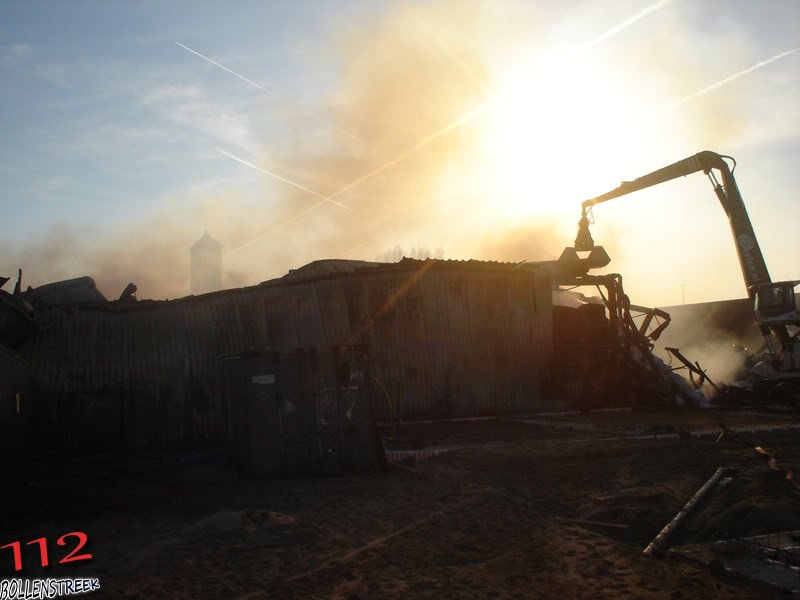 Zeer grote brand Velsen-Noord