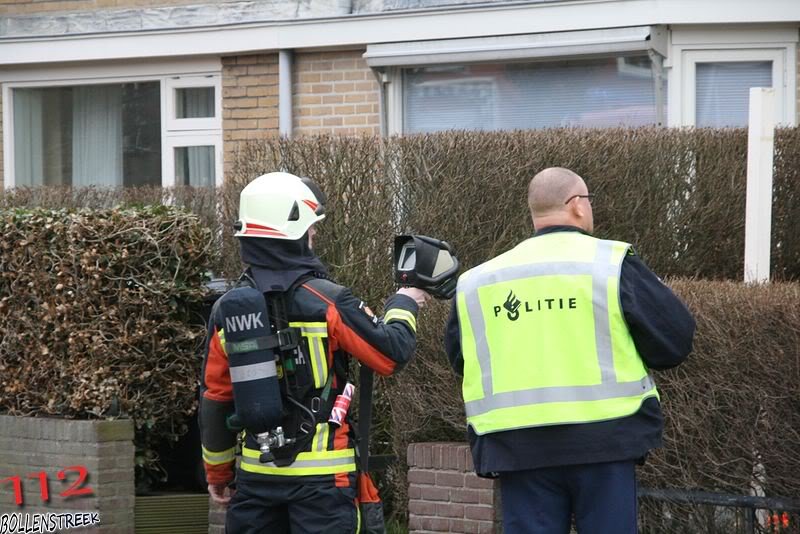 Schoorsteenbrand Golfweg Noordwijk