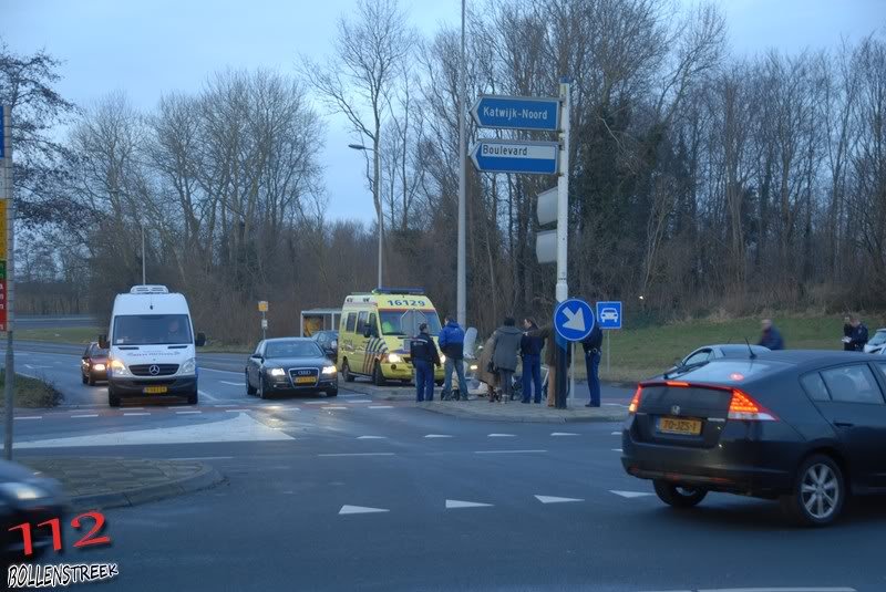 Ongeval scooter/auto Hoorneslaan Katwijk