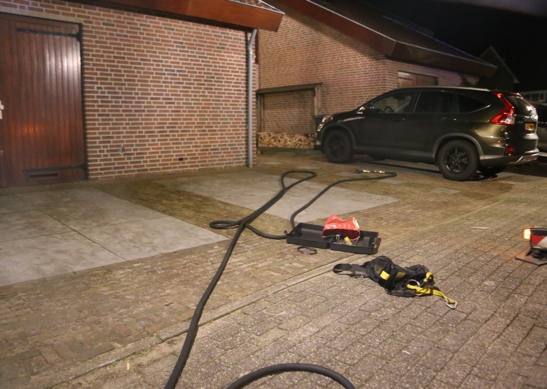 felle schoorsteenbrand Willem Alexanderpark Noordwijk