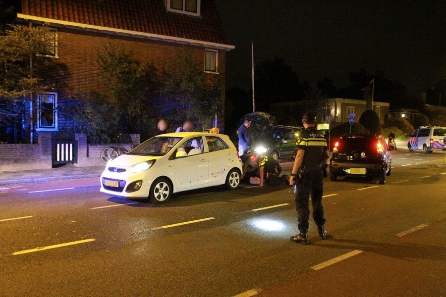 Fietser komt hard ten val Meeuwenlaan Katwijk