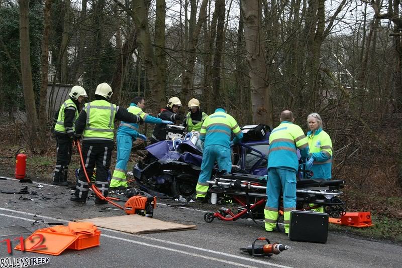 Aanrijding Gooweg Noordwijk +Politiebericht