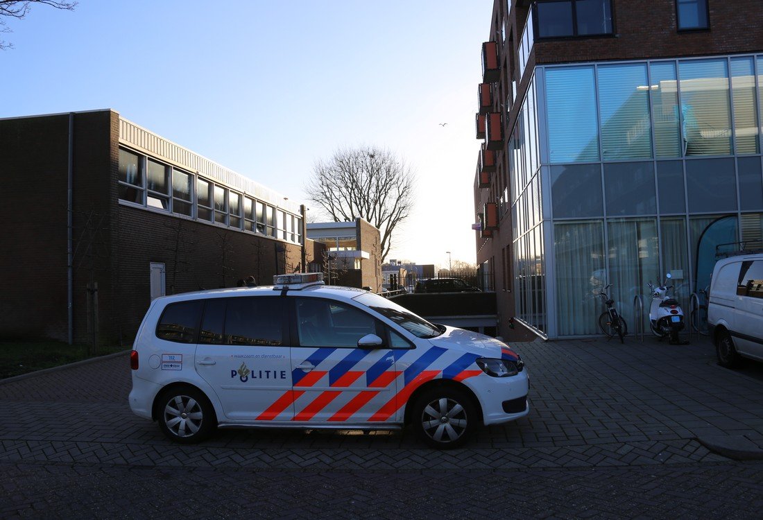 Prullenbakbrand Louis de Colignylaan Katwijk