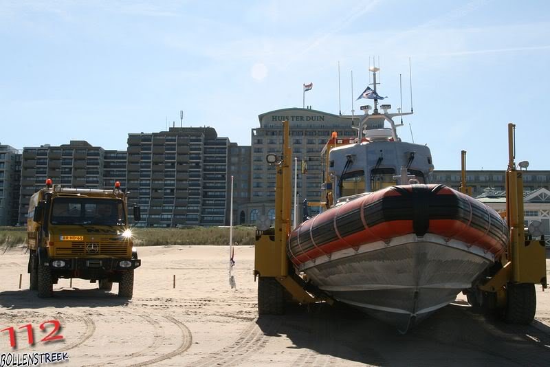 Blauwe vlag gehesen in Noordwijk door Prins Willem-Alexander