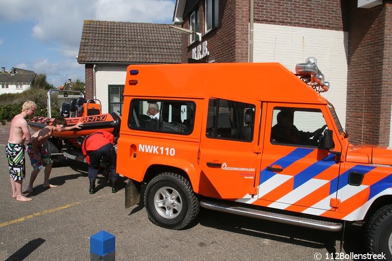 Zwemmer in problemen / vermist Katwijk