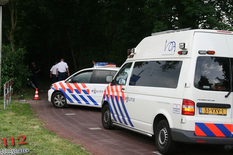 Aanrijding brommer/brommer Leidsevaart Voorhout