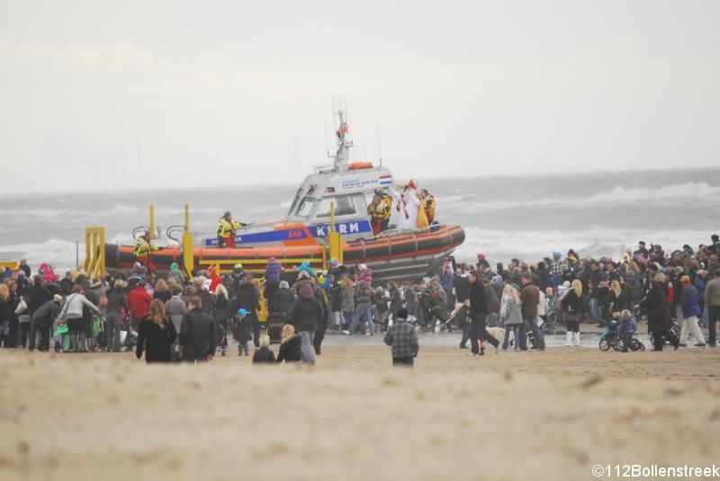 Sinterklaas komt aan in Katwijk