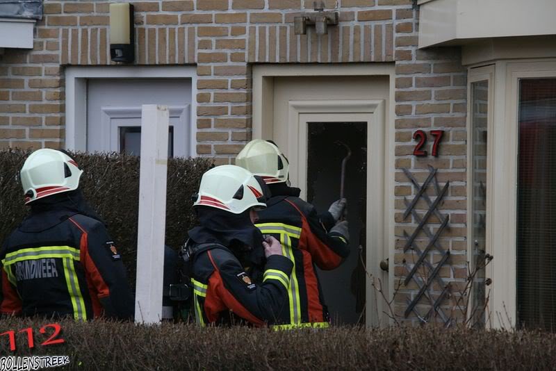 Schoorsteenbrand Golfweg Noordwijk