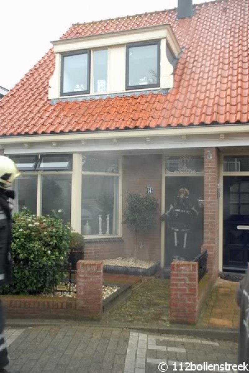 Woningbrand Commandeurspad Katwijk