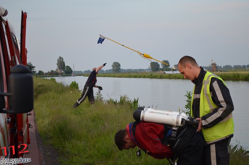 Scheepvaart schip in nood Huigsloterdijk Abbenes