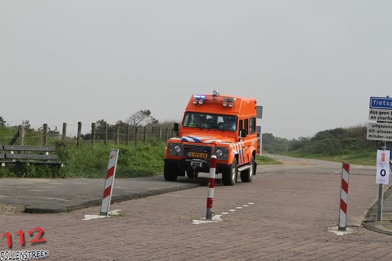 Ongeval fietspad Bosweg ( duinen ) Noordwijk