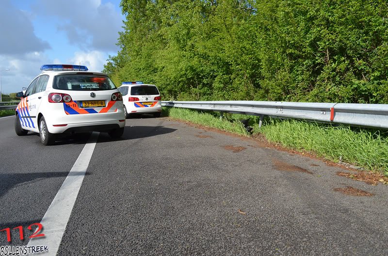 Ongeval letsel A44 R14,3 Oegstgeest