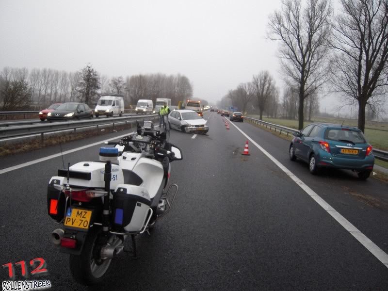 Eenzijdig ongeval A44 L 9.0 Sassenheim