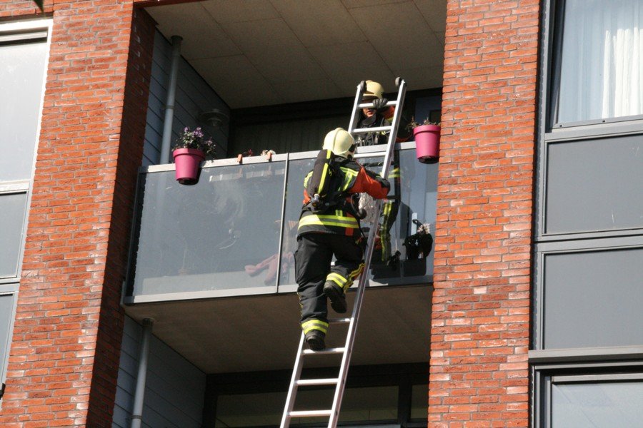 Buitenbrand Mozartlaan Voorthout