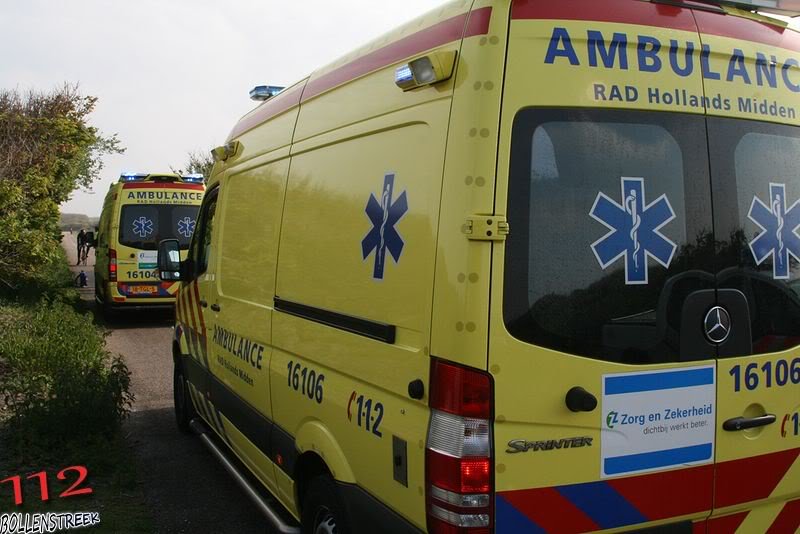 Ongeval fietspad Bosweg ( duinen ) Noordwijk