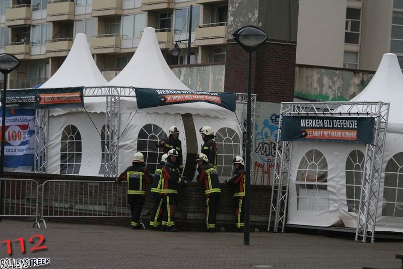 Middel hulpverlening Koningin Wilhelmia Boulevard  Noordwijk