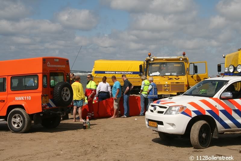 Grote zoekactie naar zwemmer Duindamseslag Noordwijk  (update)