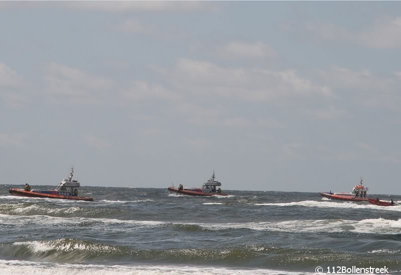 Grote zoekactie naar zwemmer Duindamseslag Noordwijk  (update)