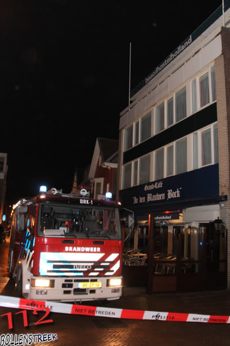 Gebouwbrand Badstraat Katwijk