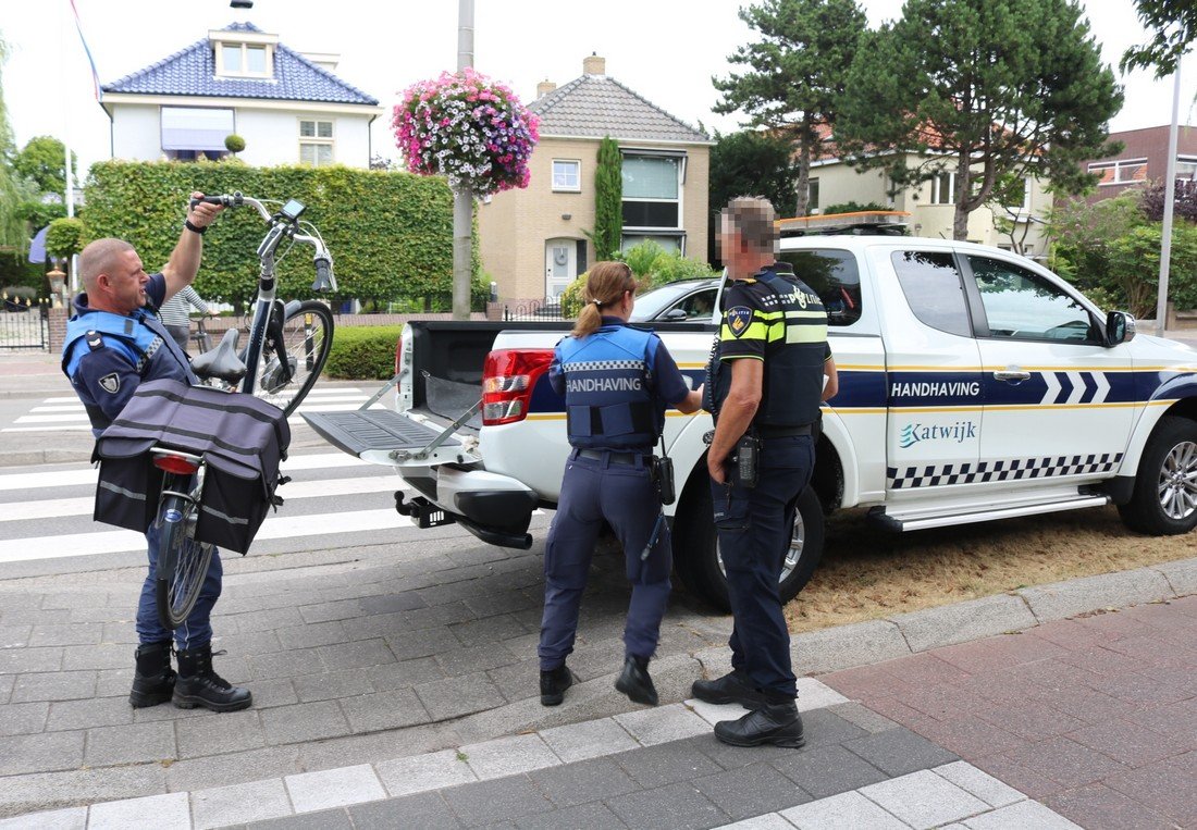 Ongeval fietsster Sandtlaan Rijnsburg