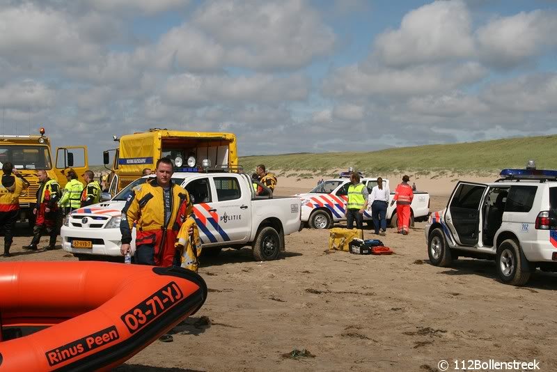 Grote zoekactie naar zwemmer Duindamseslag Noordwijk  (update)