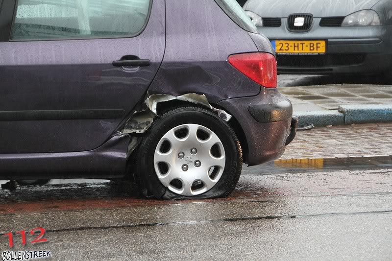 Aanrijding Grachtweg Lisse