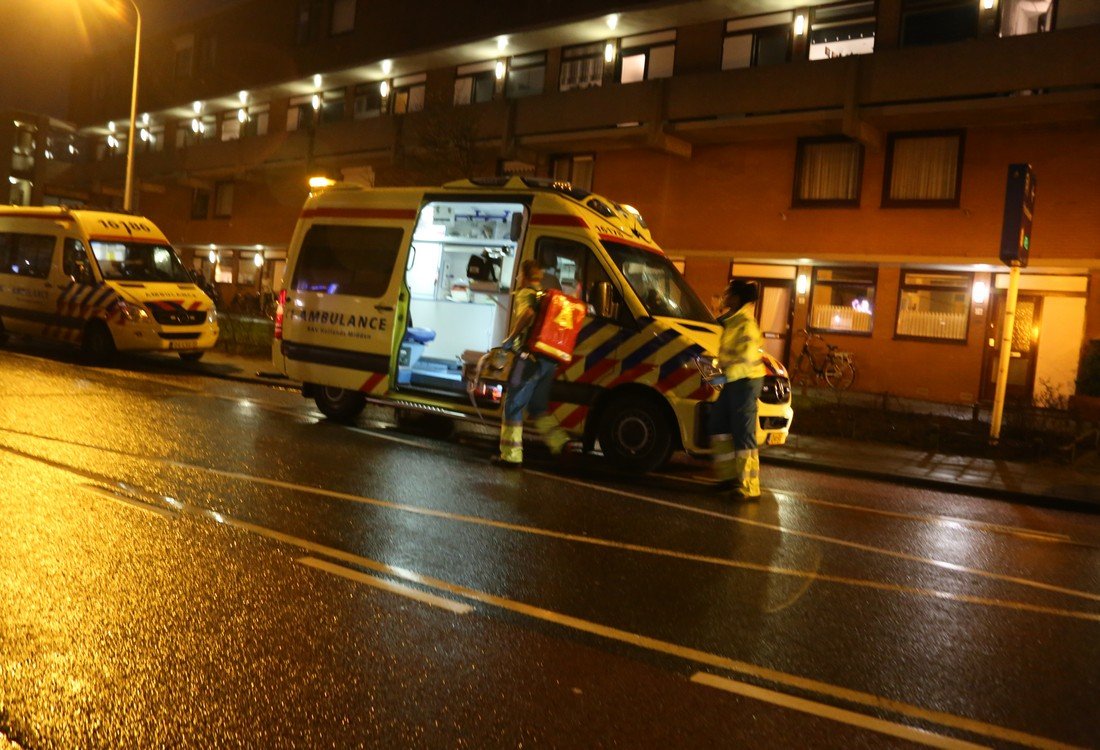 Medische noodsituatie Tramstraat Katwijk