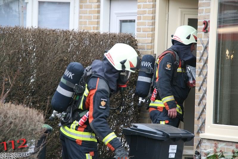 Schoorsteenbrand Golfweg Noordwijk