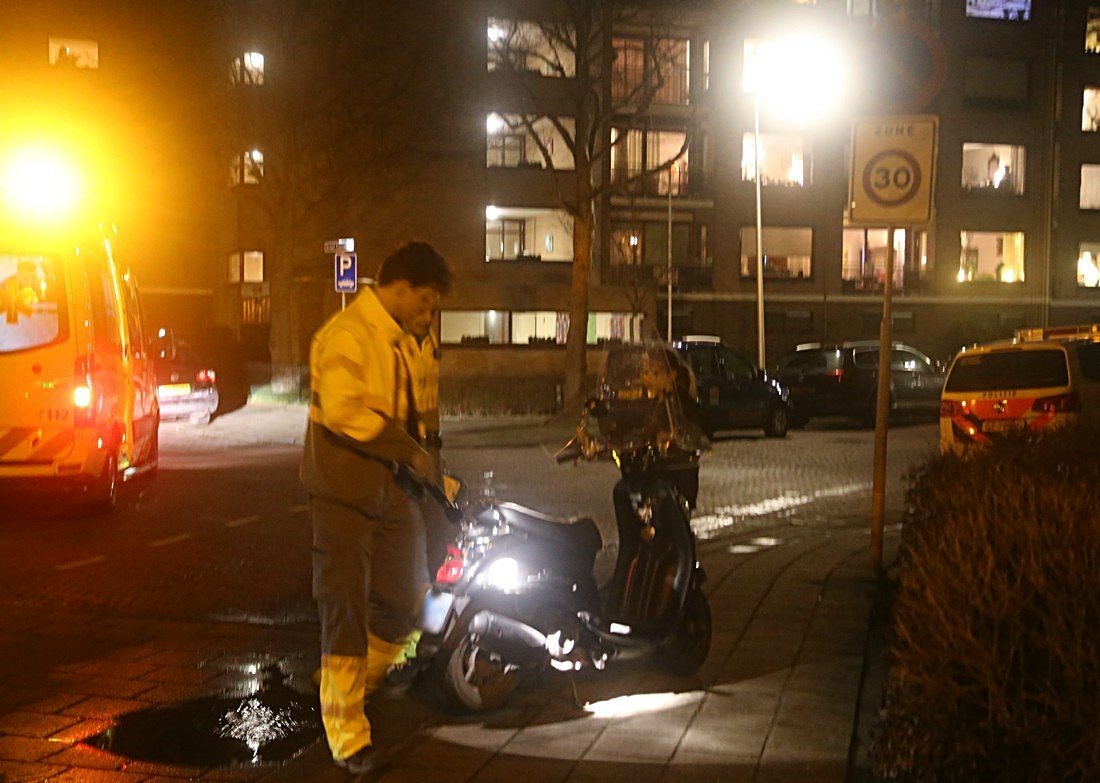 Ongeval met 2 gewonden Oegstgeesterweg Rijnsburg