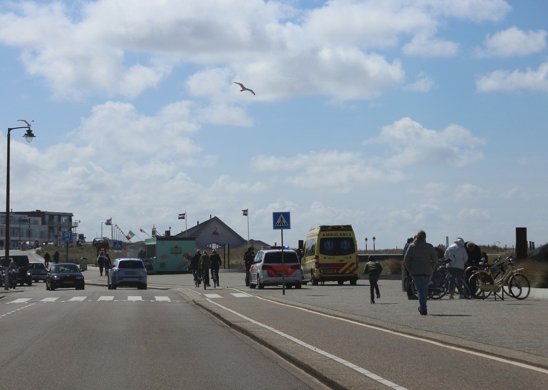 Ongeval Boulevard Katwijk