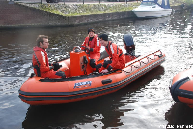 Reddingsbrigade aanwezig bij intocht Sinterklaas