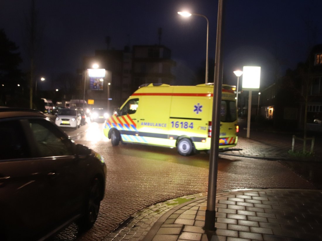 Voetganger aangereden op zebrapad Rijnsburg