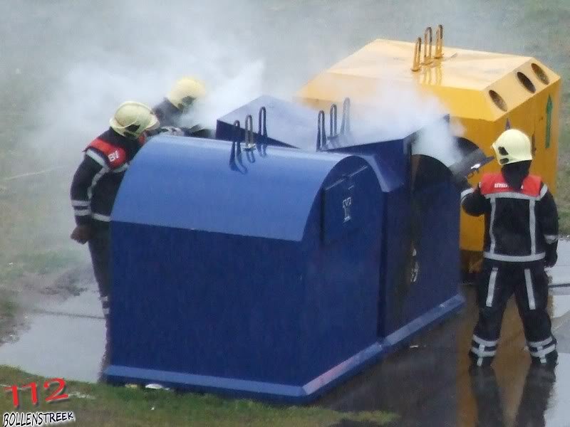 Containerbrand Parnassia Katwijk