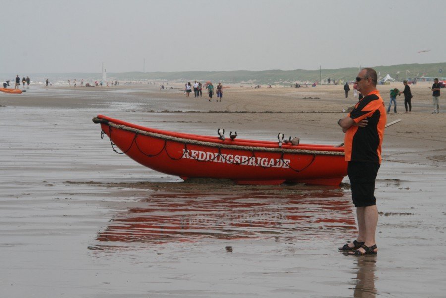 Reddingsbrigade oefend voor EK Life Saving Noordwijk