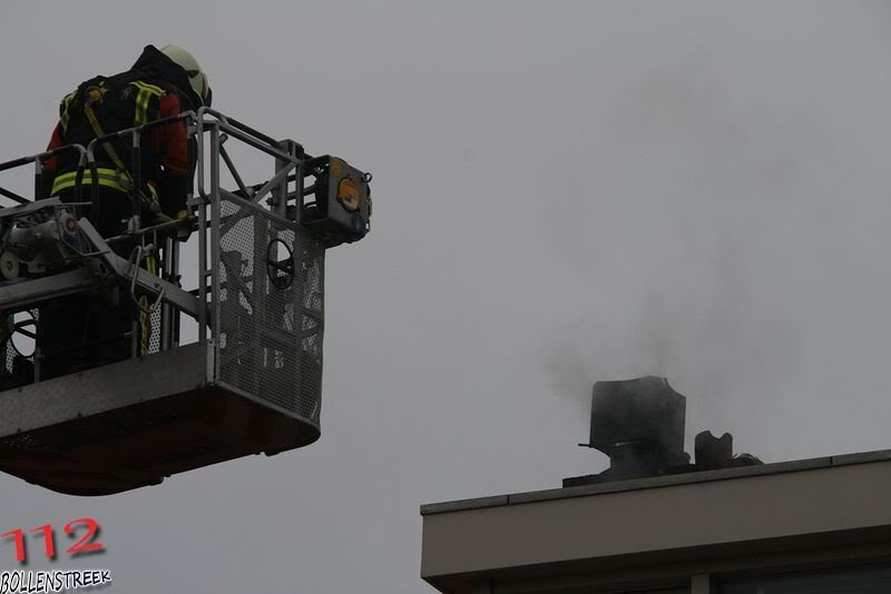 Schoorsteenbrand Golfweg Noordwijk